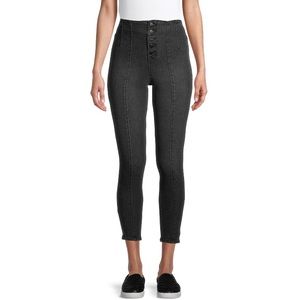 NWT No Boundaries Juniors Front seam Capri.